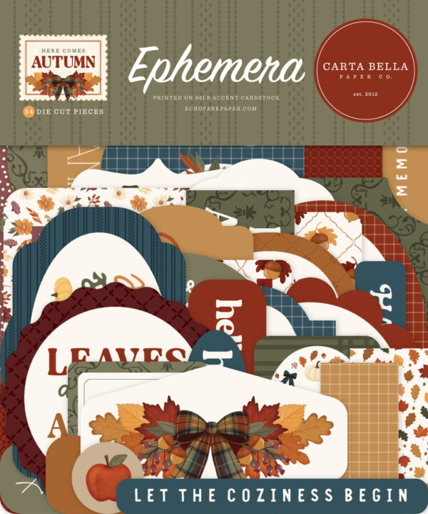 Carta Bella Here Comes Autumn Echo Parkhemera Carta Bella Here Comes Autumn Echo Parkhemera