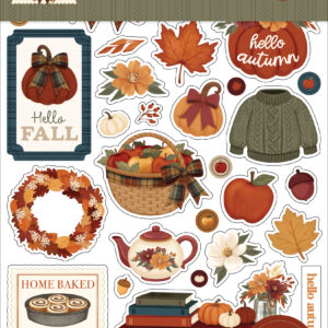 Carta Bella Here Comes Autumn Sticker Book