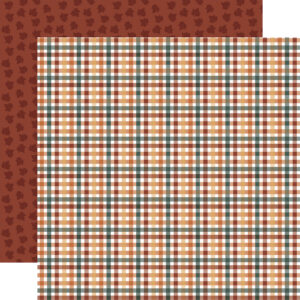 Echo Park Feels Like Fall 12X12 Autumnal Plaid