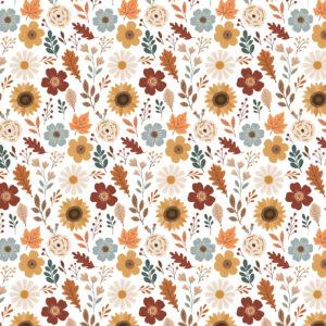 Echo Park Feels Like Fall 12X12 Harvest Blossoms