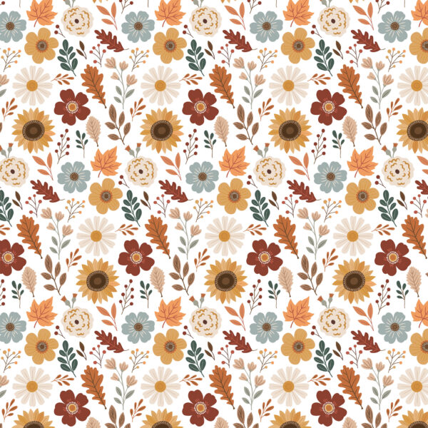 Echo Park Feels Like Fall 12X12 Harvest Blossoms