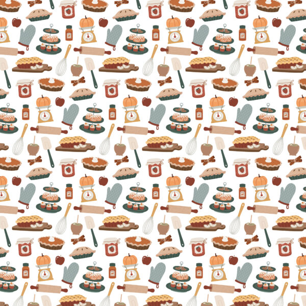 Echo Park Feels Like Fall 12X12 Harvest Bakery