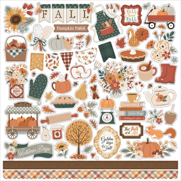 Echo Park Feels Like Fall Element Sticker Echo Park Feels Like Fall Element Sticker