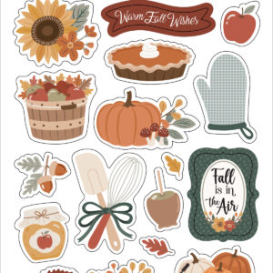 Echo Park Feels Like Fall Puffy Stickers