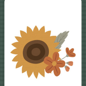 Echo Park Feels Like Fall Happy Fall Flowers Die Set