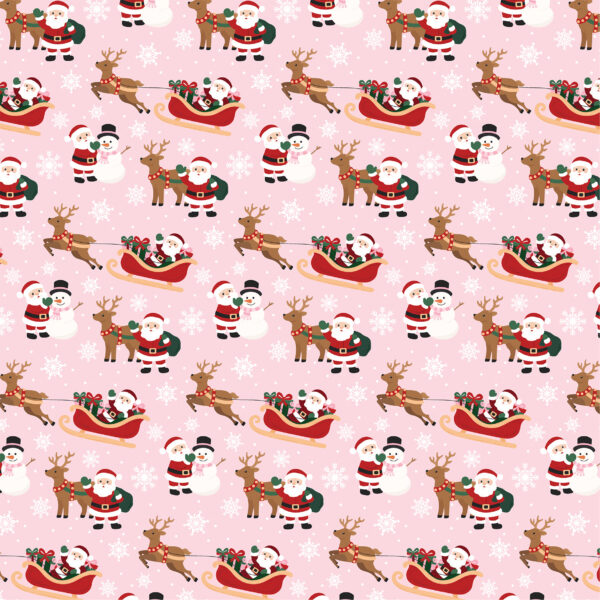 Echo Park North Pole Christmas 12X12 Santa Buddies