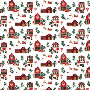 Echo Park North Pole Christmas 12X12 Santa's Shoppes