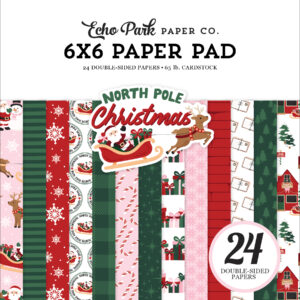 Echo Park North Pole Christmas 6X6 Paper Pad