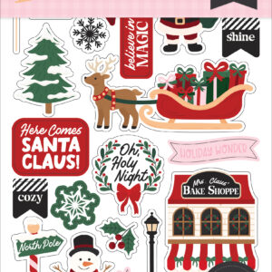 Echo Park North Pole Christmas Sticker Book