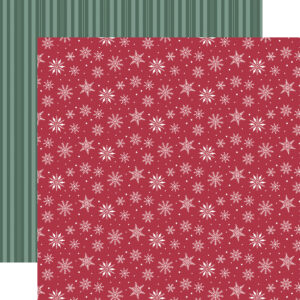 Echo Park Baking Christmas Cheer 12X12 Snowflake Icing