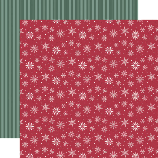 Echo Park Baking Christmas Cheer 12X12 Snowflake Icing Echo Park Baking Christmas Cheer 12X12 Snowflake Icing