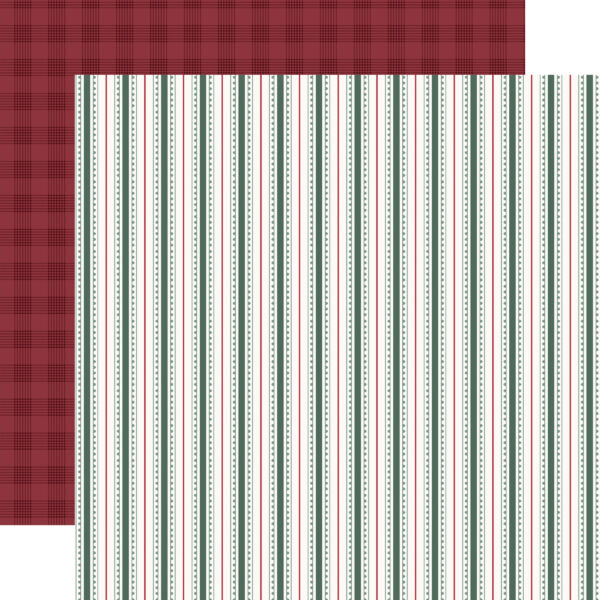 Echo Park Baking Christmas Cheer 12X12 Kitchen Stripes Echo Park Baking Christmas Cheer 12X12 Kitchen Stripes