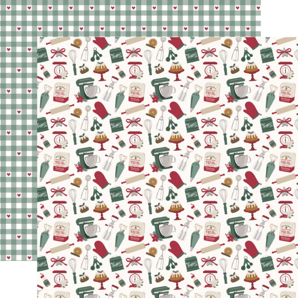 Echo Park Baking Christmas Cheer 12X12 Holiday Baking Echo Park Baking Christmas Cheer 12X12 Holiday Baking
