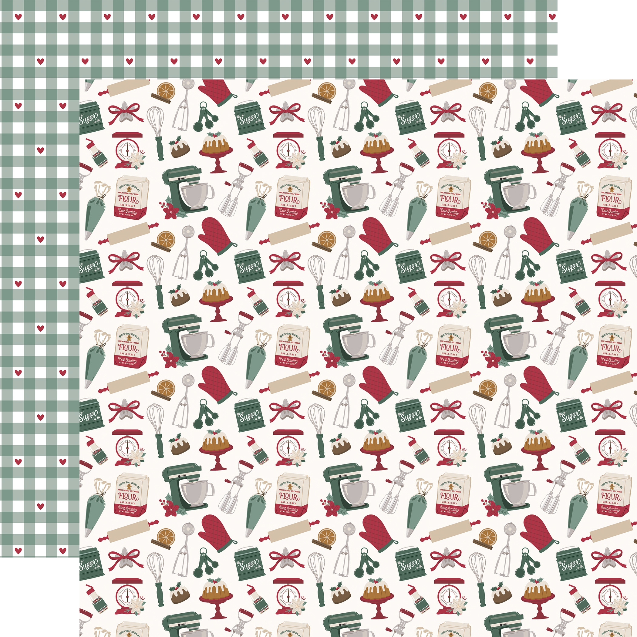 Echo Park Baking Christmas Cheer 12X12 Holiday Baking