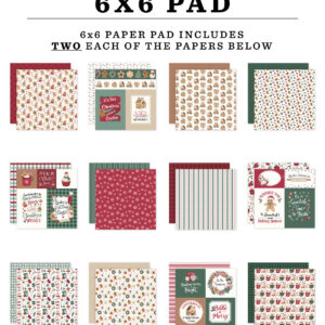 Echo Park Baking Christmas Cheer 6X6 Paper Pad