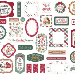 Echo Park Baking Christmas Cheer Ephemera