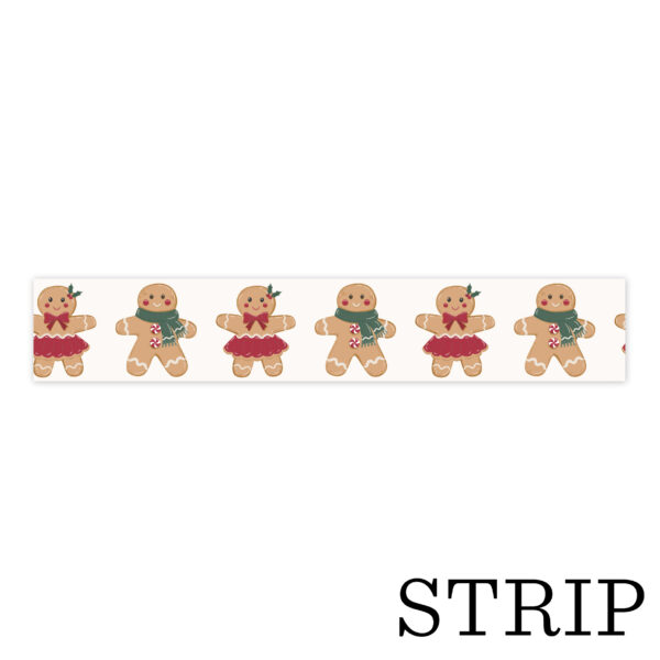 Echo Park Baking Christmas Cheer Sugar and Spice Cookies Washi Tape Echo Park Baking Christmas Cheer Sugar and Spice Cookies Washi Tape