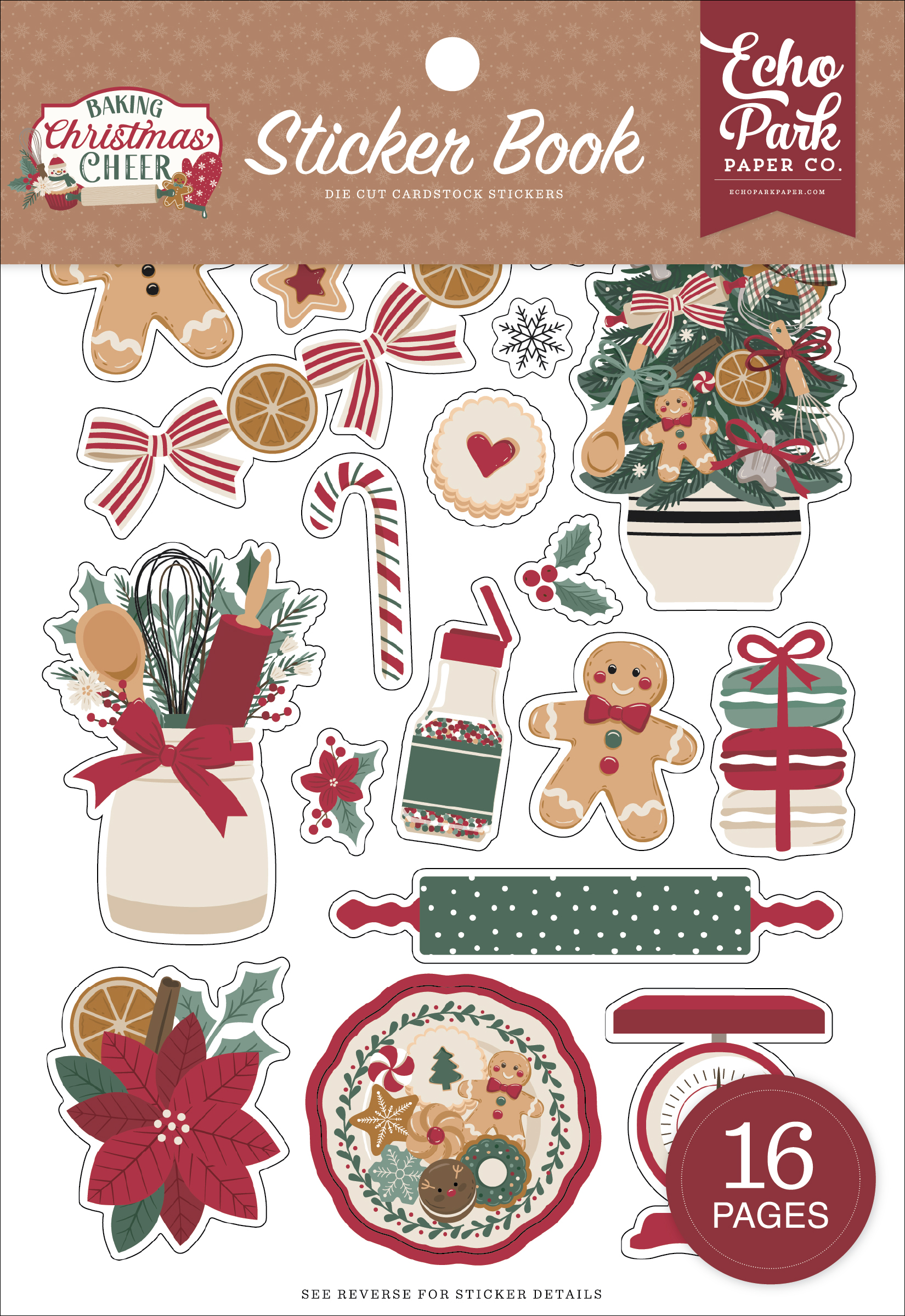 Echo Park Baking Christmas Cheer Sticker Book