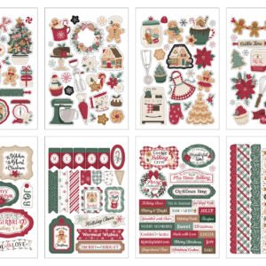 Echo Park Baking Christmas Cheer Sticker Book