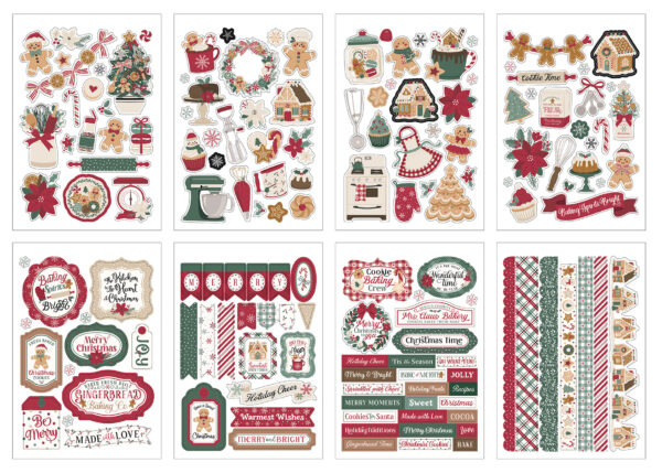Echo Park Baking Christmas Cheer Sticker Book