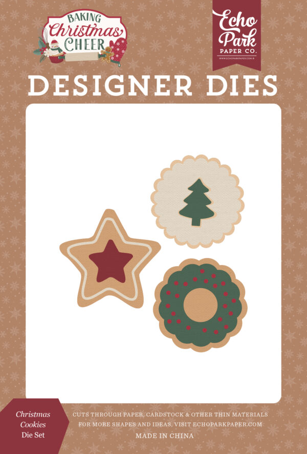 Echo Park Baking Christmas Cheer Christmas Cookies Die Set Echo Park Baking Christmas Cheer Christmas Cookies Die Set