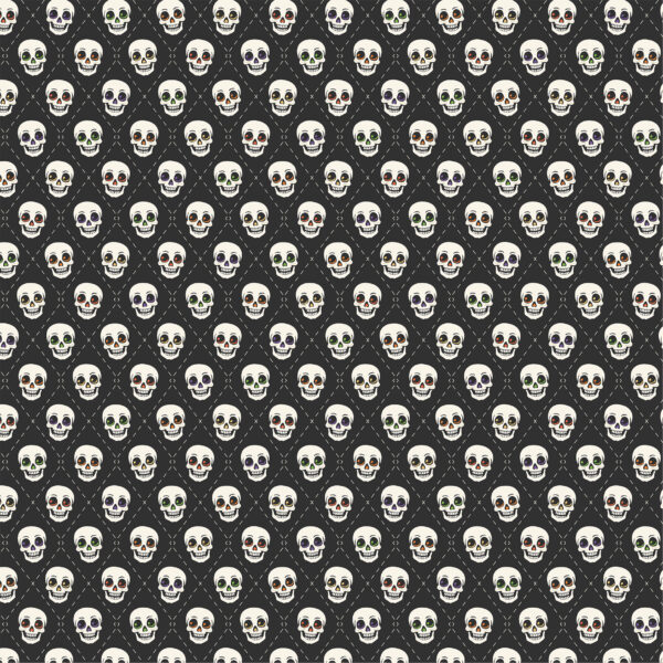 Echo Park Halloween Parade 12X12 Bone Chilling Faces