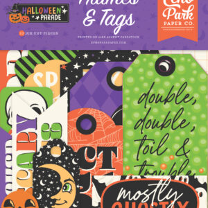 Echo Park Halloween Parade Frames & Tags