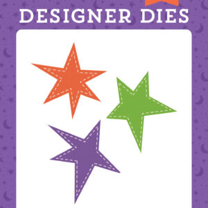 Echo Park Halloween Parade Stitched Stars Die Set