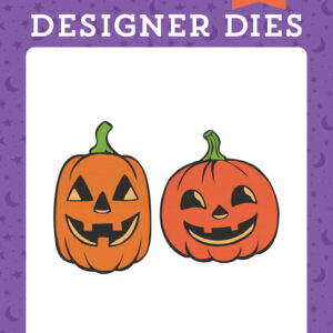 Echo Park Halloween Parade Halloween Pumpkin Pair Die Set