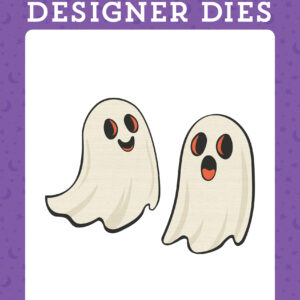 Echo Park Halloween Parade Embossed Ghosts Die Set