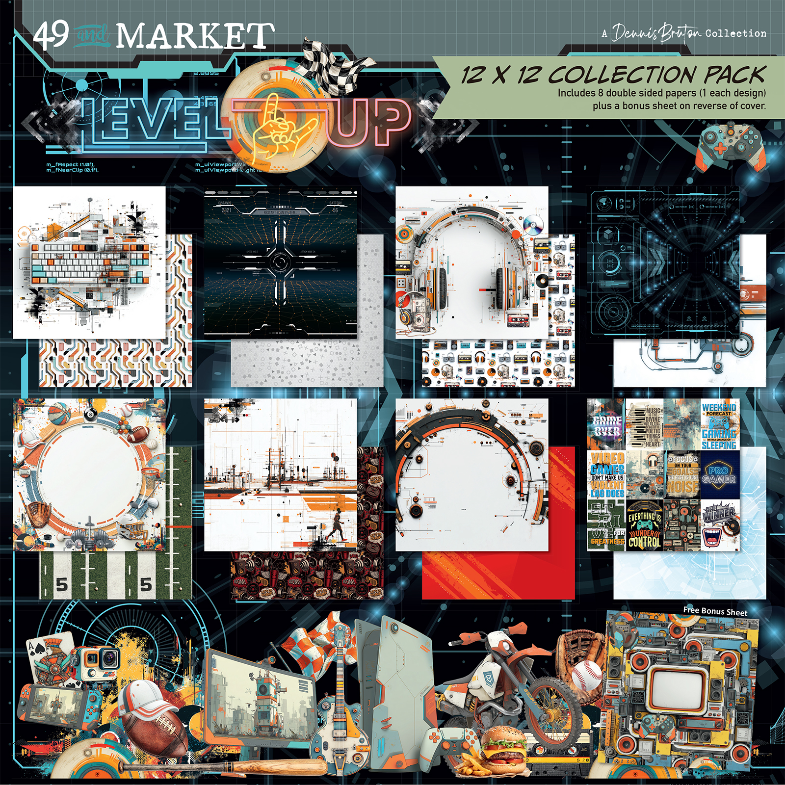 49 & Market Level Up 12X12 Collection Kit