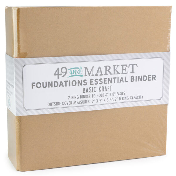 49 & Market Foundations Essential Binder Kraft 49 & Market Foundations Essential Binder Kraft