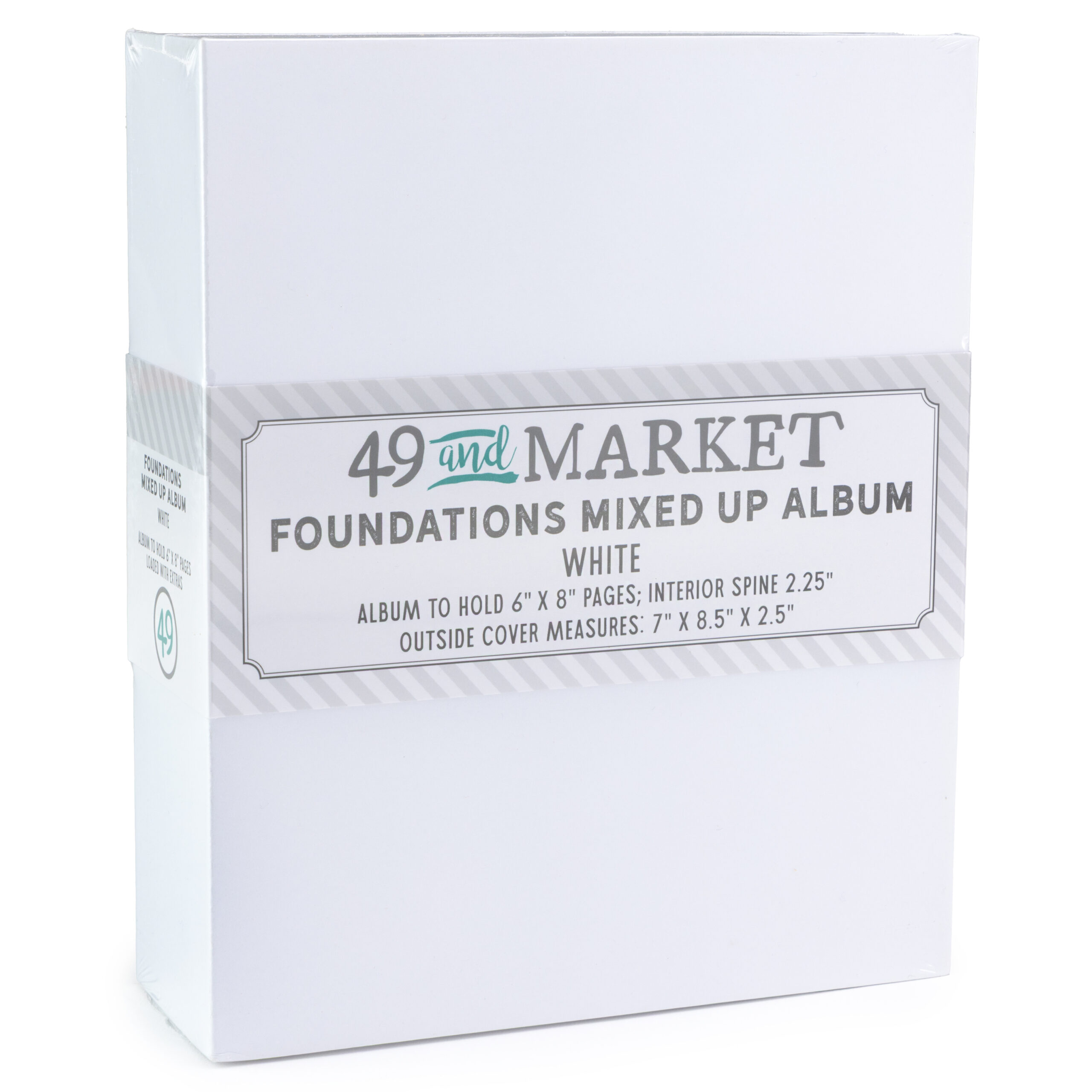 49 & Market Foundations Mixed Up Album White