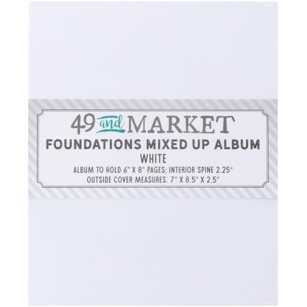 49 & Market Foundations Mixed Up Album White